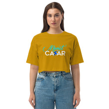 Load image into Gallery viewer, Monet Cazar Signature Loose drop shoulder crop top
